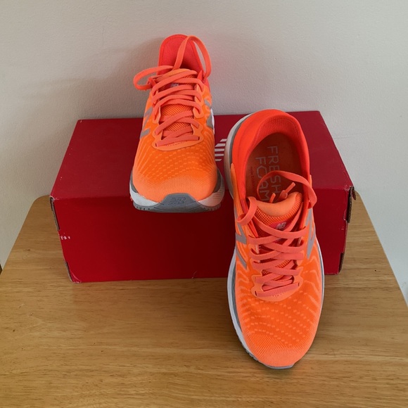 New Balance Orange Running Shoes. - Picture 1 of 8